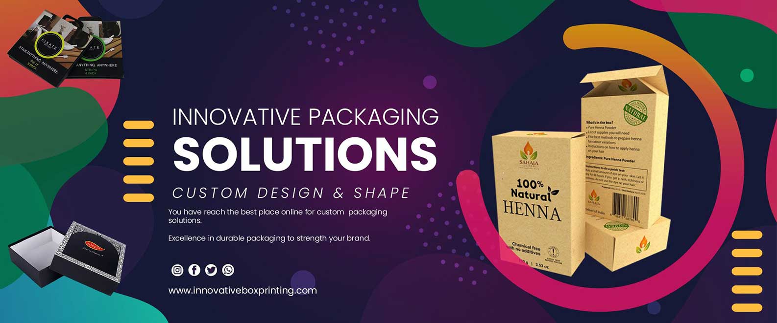 Cheap Custom Boxes And Packaging With Logo | Innovative Box Printing